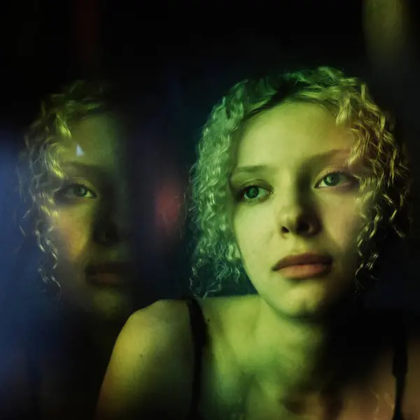 Ksenia nd the glass cube by Ilya Zubov in Photography