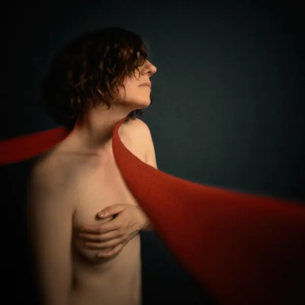 Red ribbon by Ilya Zubov