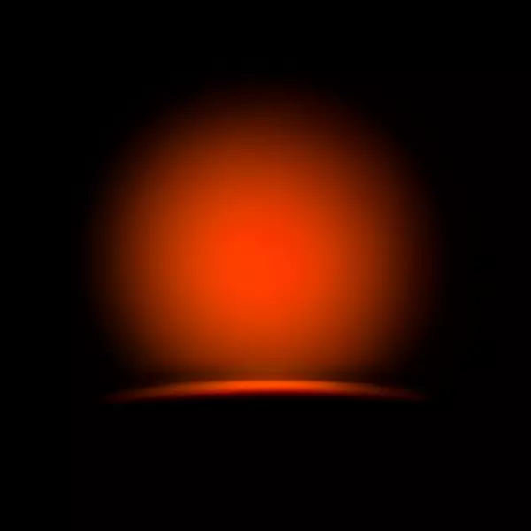 Pure Light - Study 167 - Floating Light Bubble by Bernd Walz in Photography Digital