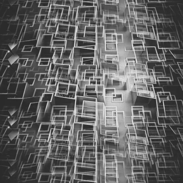 Deconstruction of an unknown balcony by Alexandru Crisan in Photography