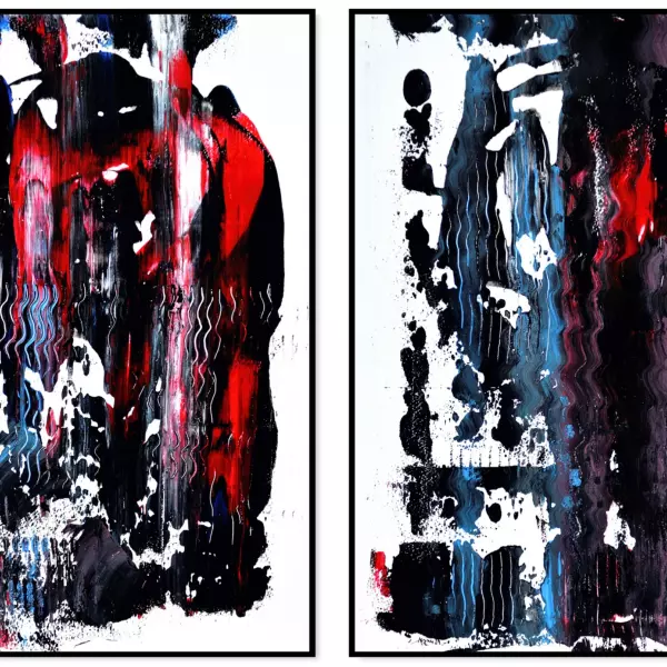 Inside Your Head, Everyone Can Hear You Scream by Alexandru Crisan in Painting