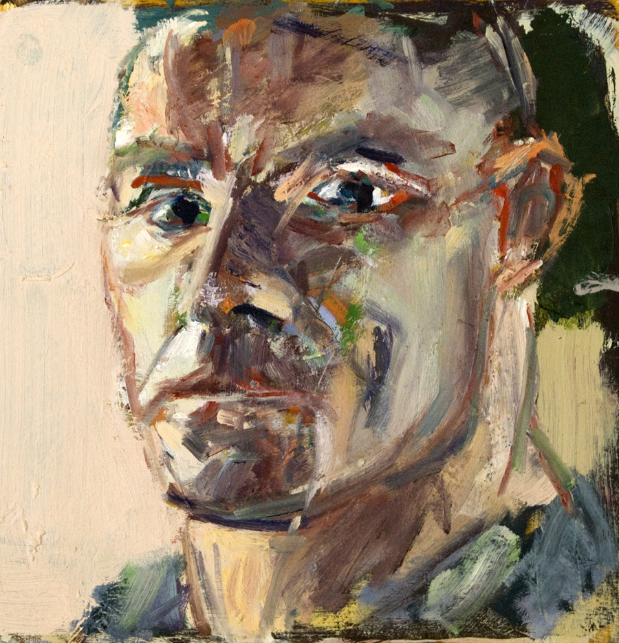 Autoportrait Selfportrait Par Fr d ric Faye Peinture Huile Art 