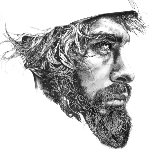 black and white drawings artists
