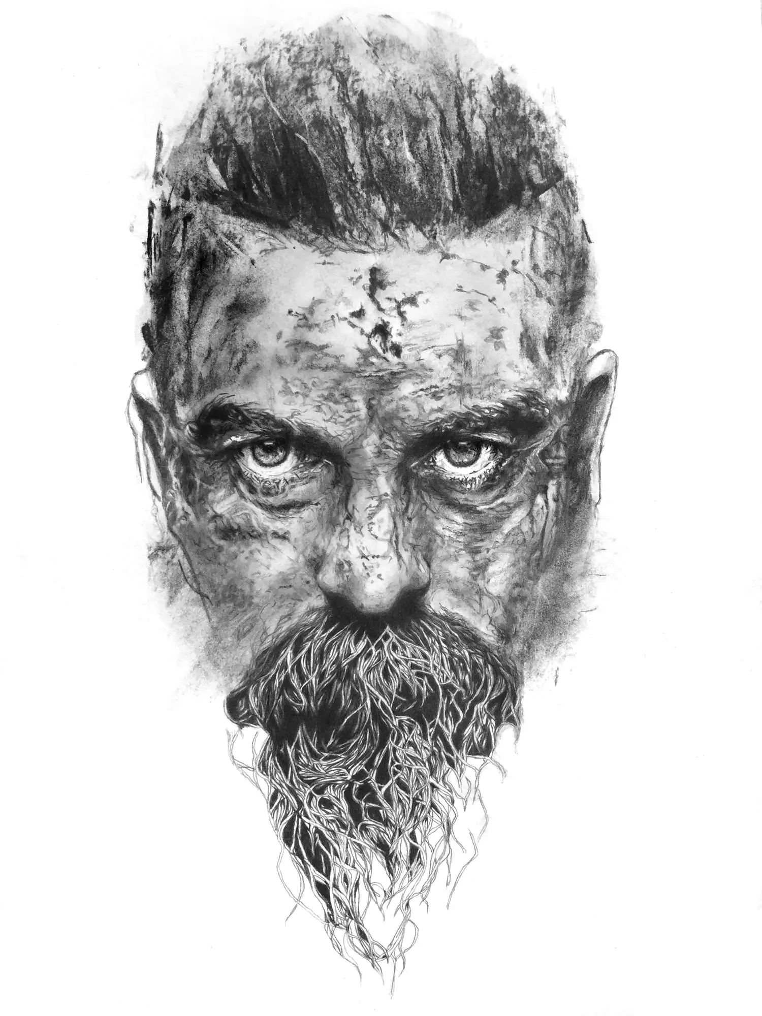 Avant l'aube par Fabienne Collard, Dessin | Art Limited, image size:1500x2000