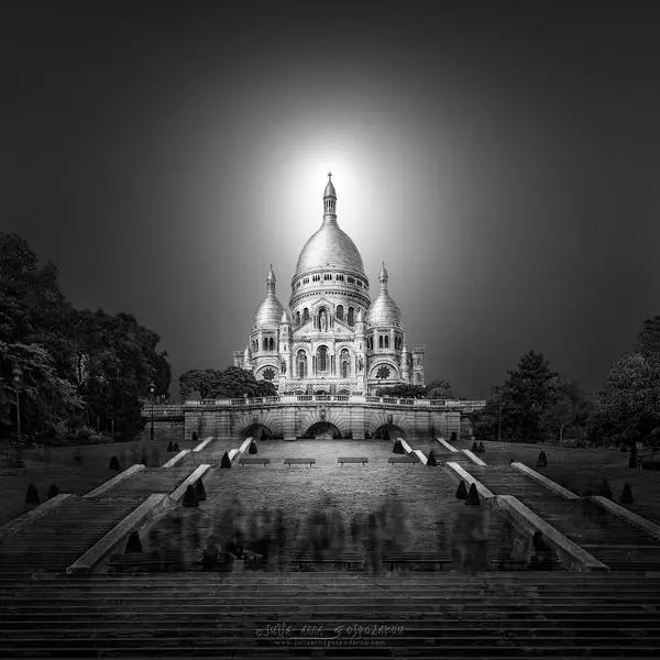 Enlightenment IV – Sacré-Coeur Basilica, Paris by Julia Anna Gospodarou
