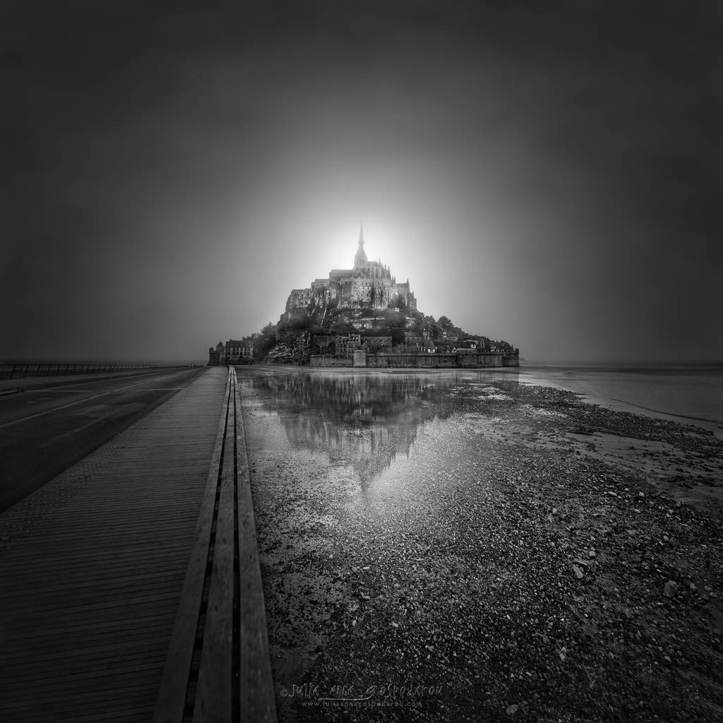 Enlightenment III – Mont Saint Michel, France by Julia Anna Gospodarou ...
