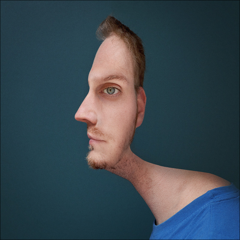  Profil  De Face photography  montage retouching by Dmitri 