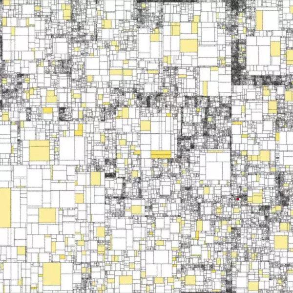 895624 Levels Of Abstraction With A Little Red Square par Brut Carniollus