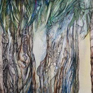 Roots by Dmitri Albert, Drawing, Mixed media | Art Limited