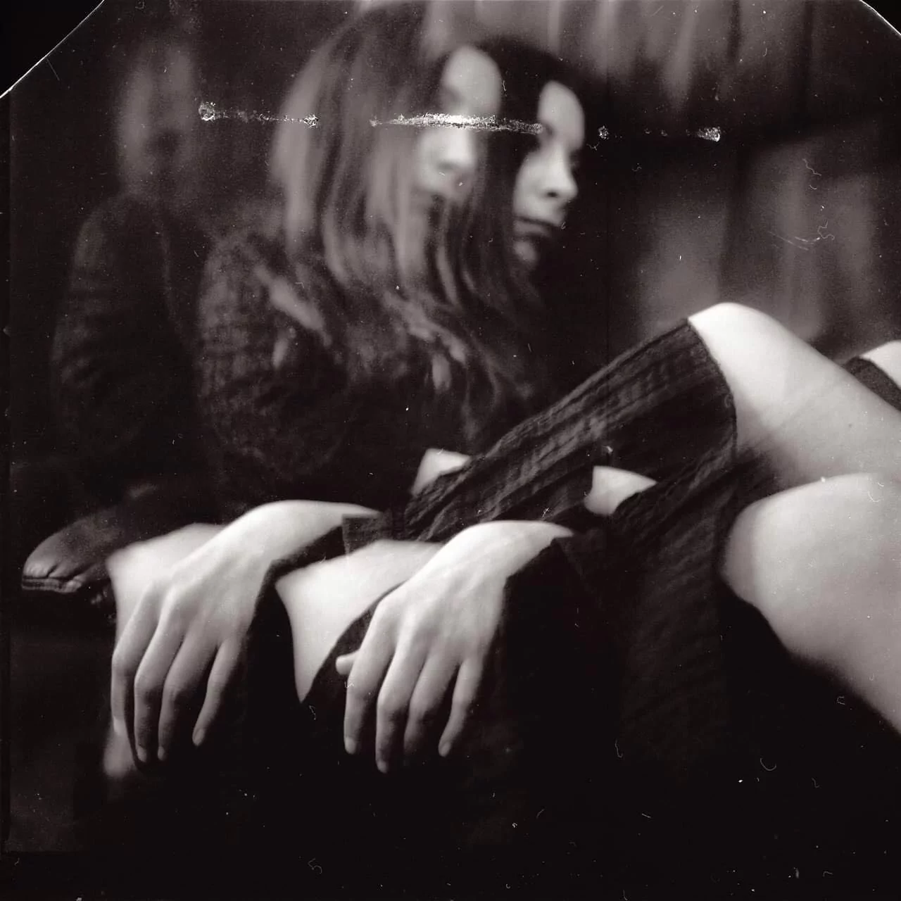 Refraction of the soul. overlapping dimensions of human nature. is a creation by the artist Roberto De Mitri. Category People, Portrait, Female, Fine-Art, Anxiety, Photography, Medium-format film. Human in front of the camera: Lysann ArtLimited: https://www.artlimited.net/43665…
