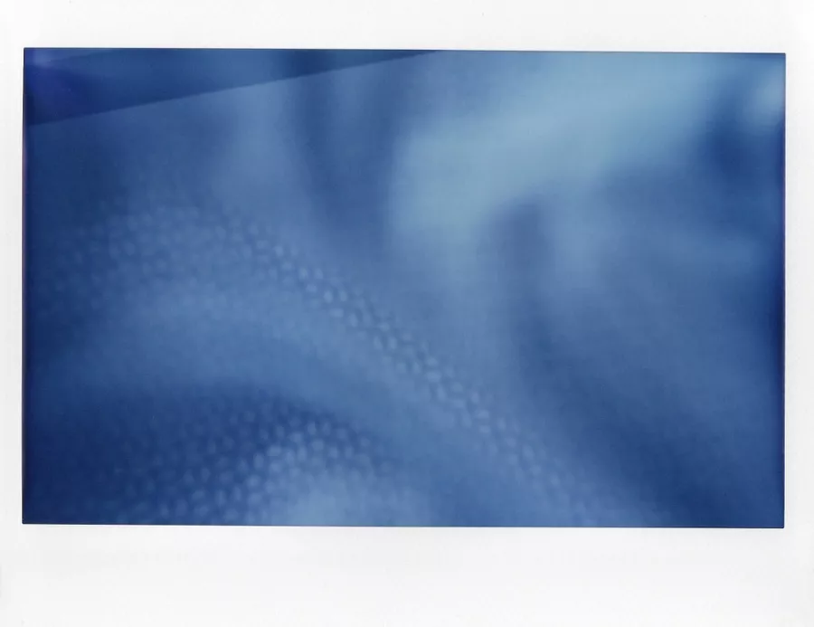 Approaching abstraction is a creation by the artist Johannes Beilharz. Category art work. Photo of a bed cover. Lomo'Instant Wide and Fuji Instax Wide. Instant photography. 136 views, 1 appreciation.