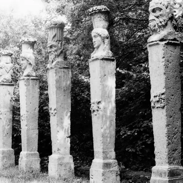 Ancient faces by Johannes Beilharz