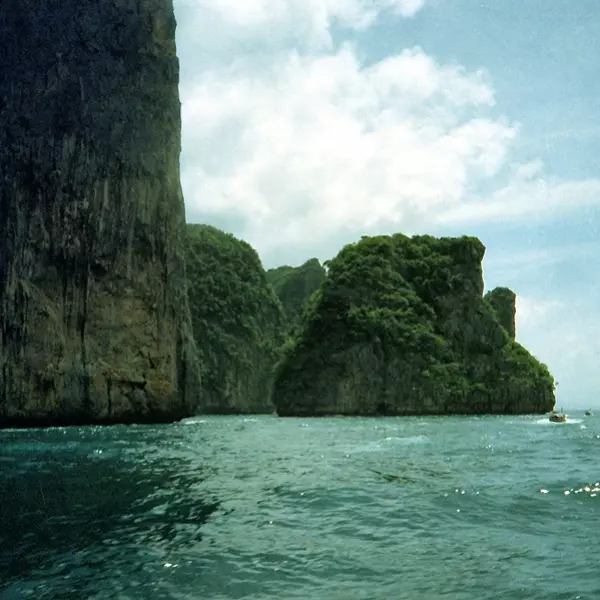 Approaching the Phi Phi Islands by Johannes Beilharz