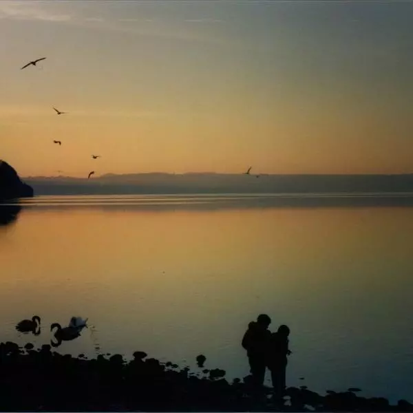 Near sunset at Lago di Bracciano by Johannes Beilharz