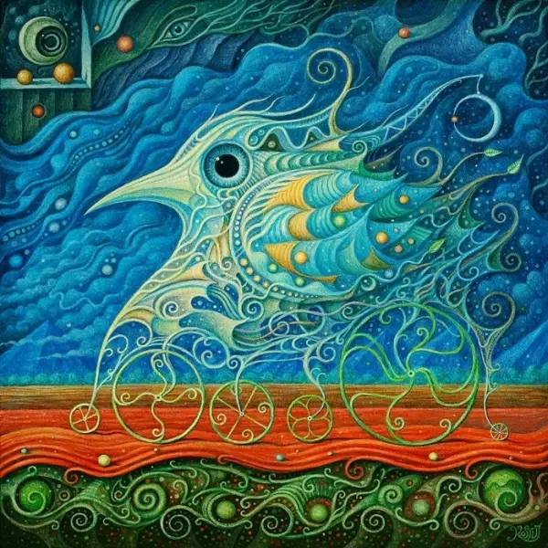 Magic Traveler II par Leszek Kostuj