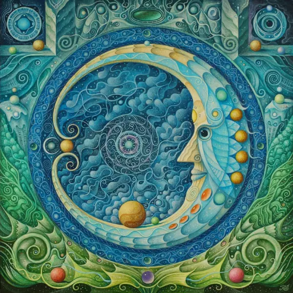 Magic Moon II by Leszek Kostuj