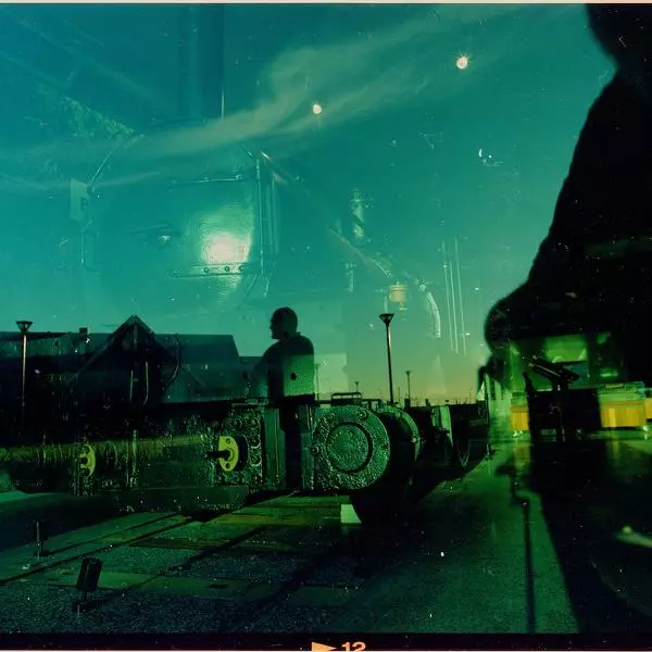 Deep light behind tinted glass by So Cool in Photography Medium-format film