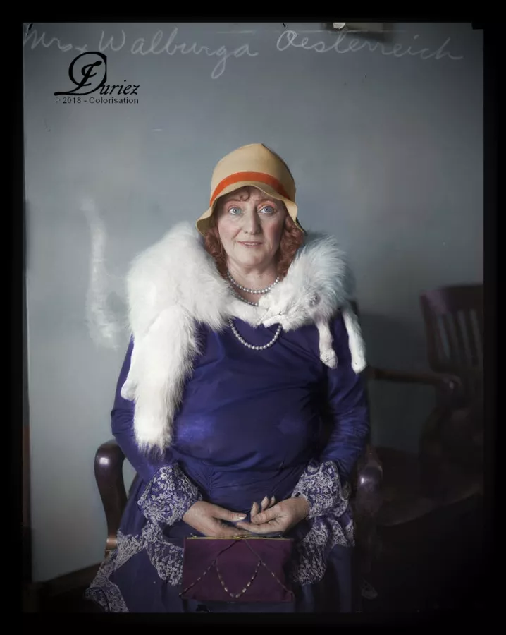 Walburga “Dolly” Oesterreich by Frédéric Duriez, art work Art Limited