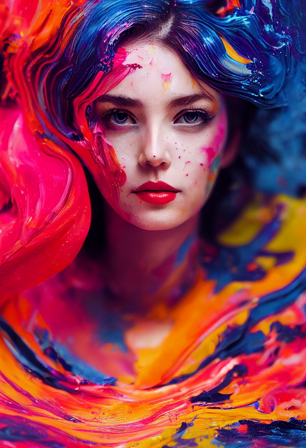 Conceptual Beauty Portrait by Mihai (XaviRo) Cvasnievschi, Digital art ...