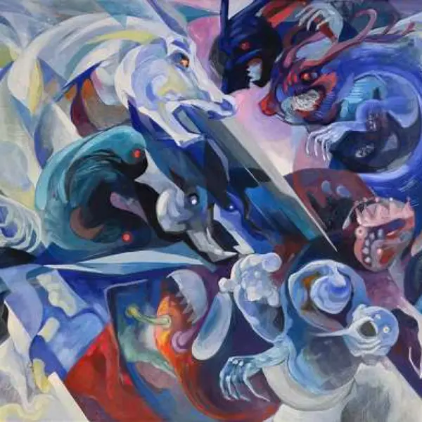 Apocalypse 2 by Loi Duc in Painting Oil