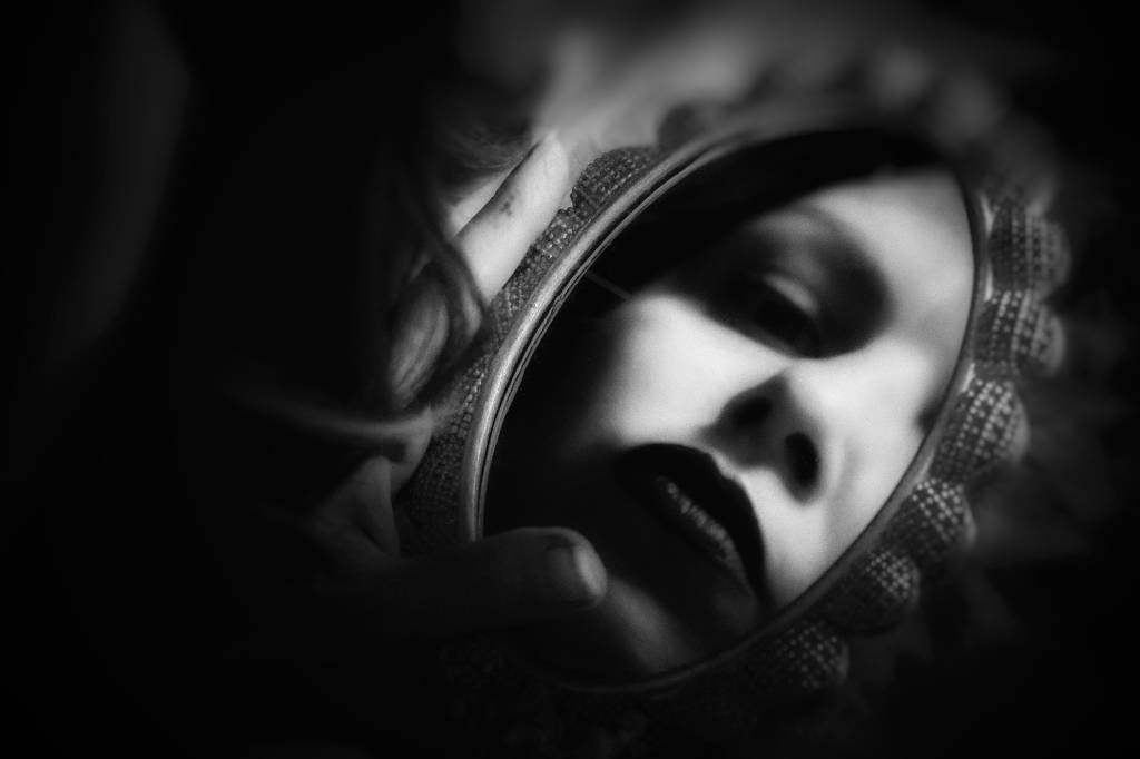 Mysterious Reflection FEMALE ART Photo