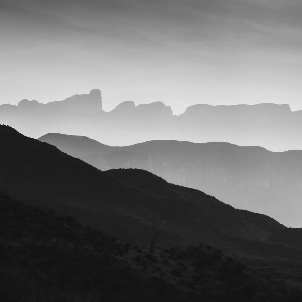 Sierra del Carmens Escarpment by Mabry Campbell, Photography, Digital ...