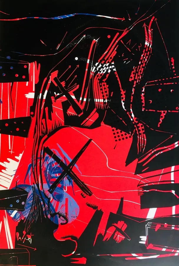 1939-N•002-2019 is a creation by the artist christophe Parijs. Category Other, Abstract, Mixed media. Artley etchingpress Linoleum Paper Steinbach 40x60cm. Reliefprint Linocut. 4 distinctions, 4K views, 12 appreciations, 1 favourite.