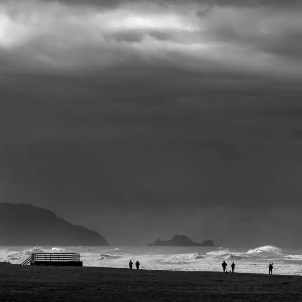 Ocean Beach, before the rain by Flickering Ability in Photography Digital