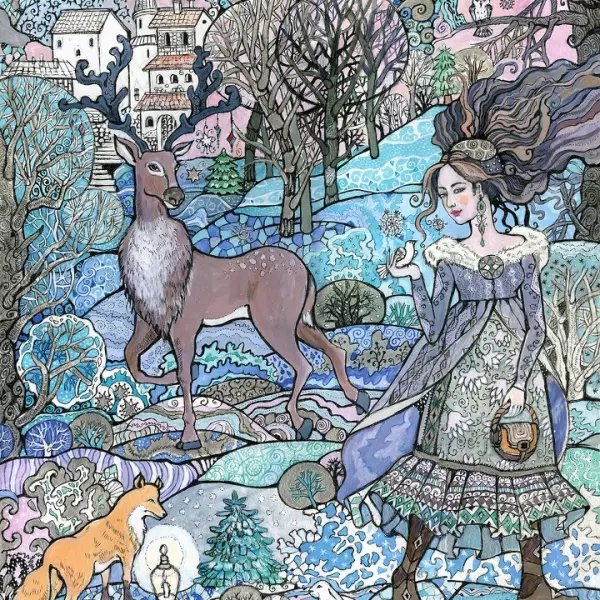 FASCINATION OF WINTER by Oksana Ivanik
