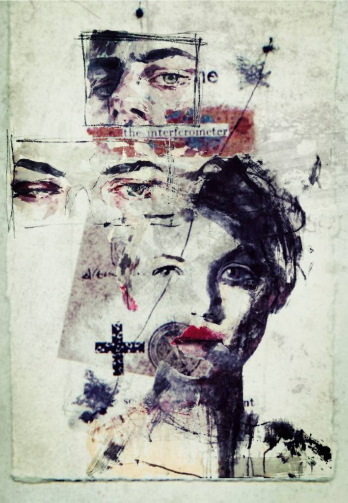 Eyes of others by Kalina Nikolova, Mixed media, Composition | Art Limited