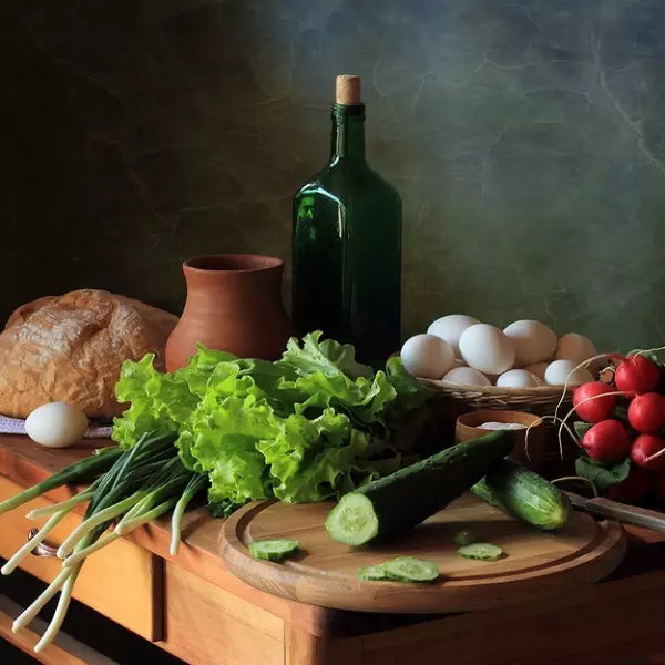 Still life with vegetables by Tatyana Skorokhod