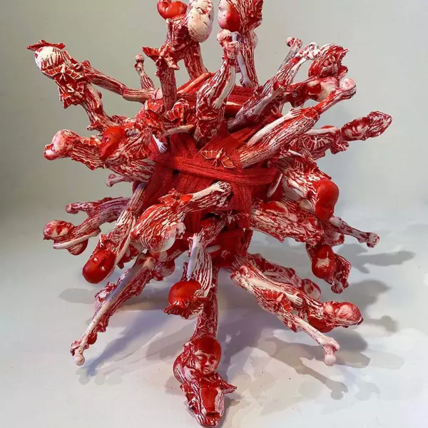 Beached 2 by Sally De Courcy in Sculpture