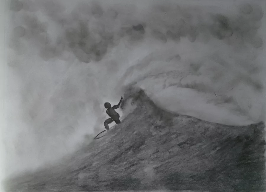 Beyond to Dream is a creation by the artist Sara Soyza. Category art work. Dark Pencils & Eraser. Shading with Finger Tips. 584 views, 13 appreciations, 2 comments.