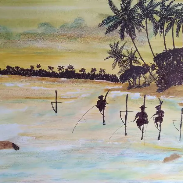 Wonderful Fishing in Sri Lanka by Sara Soyza
