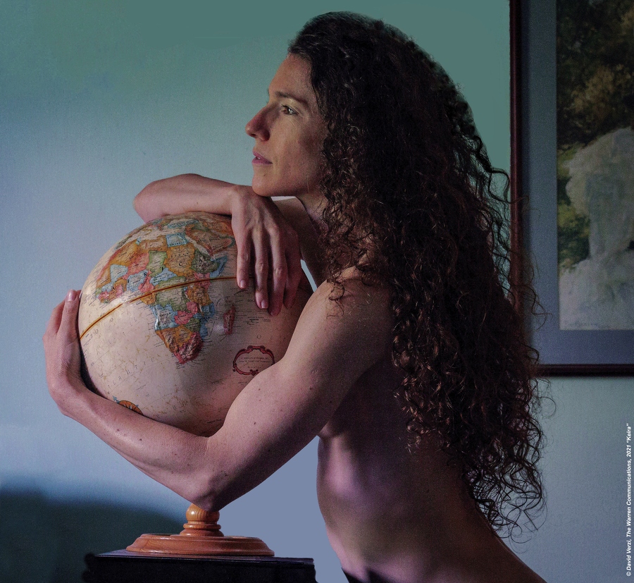Nude? Naturally! Around the House features Keira Grant by David Verzi, art  work | Art Limited
