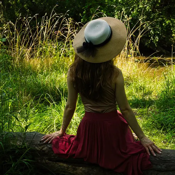 Contemplation at the forest by Ann Nguyen in Photography Digital