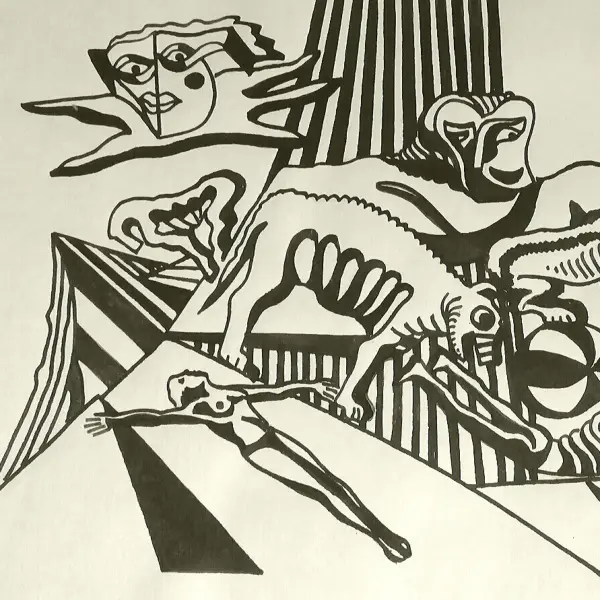 The Show. by Victor Demin in Drawing Ink