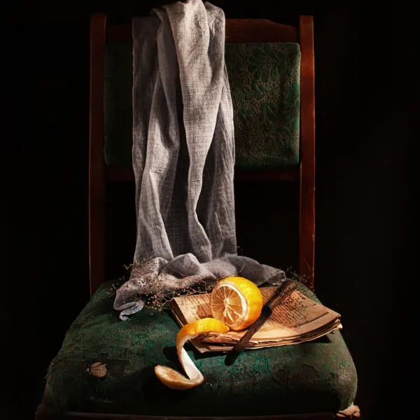 Green old chair by Дмитро Дунець in Photography