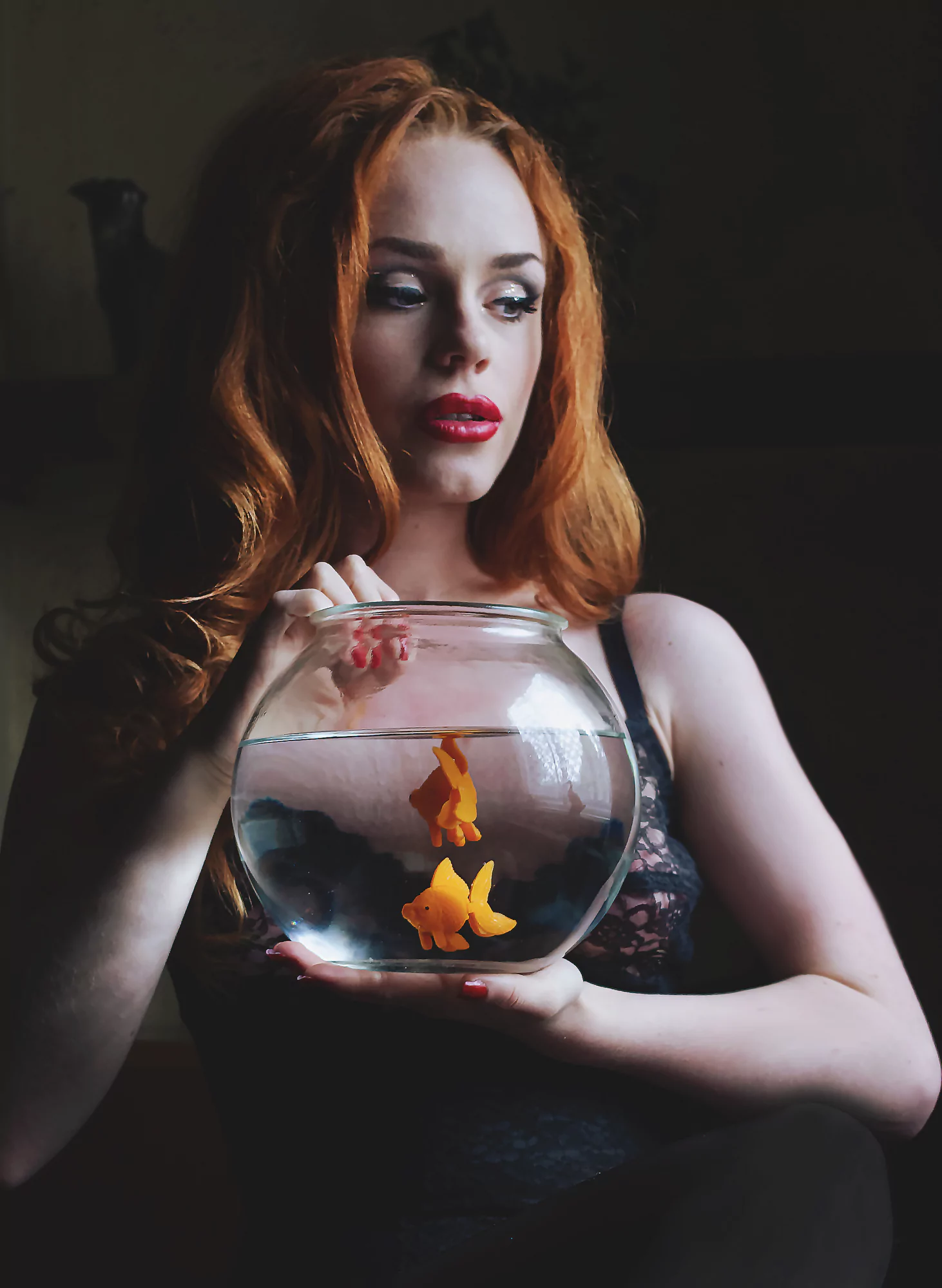Gold Fish by Mara Linden, Photography, Digital