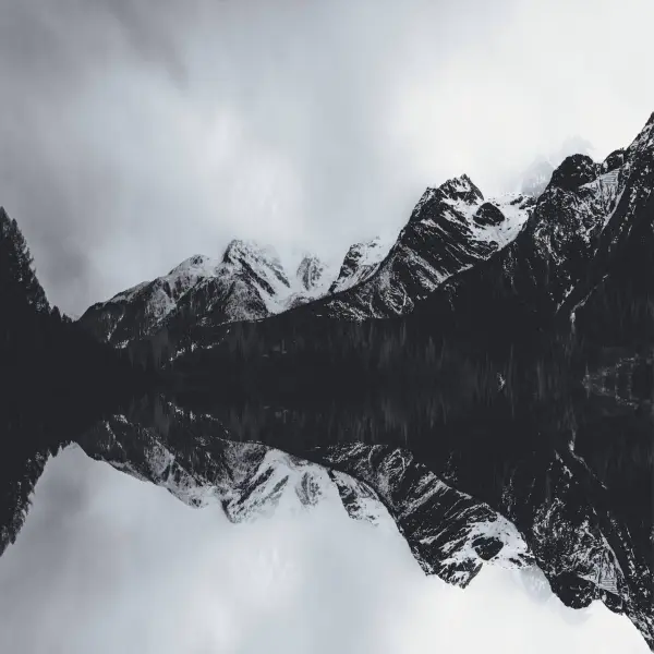 Cold Mountains - Reflected by Dirk Wüstenhagen in Photography Montage, retouching