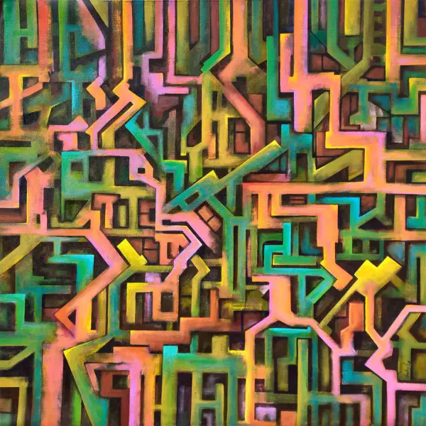 Abstract art series by Seby Augustine