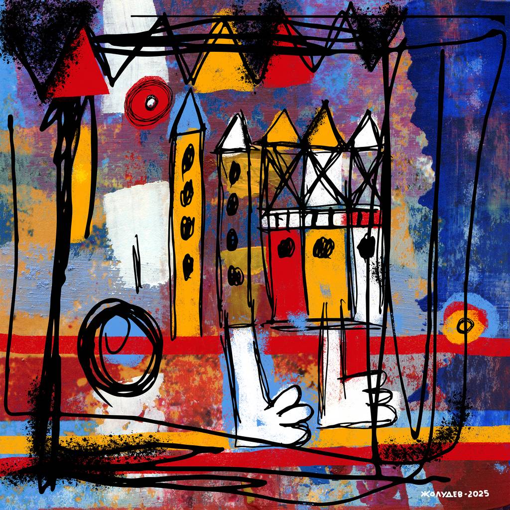 Just about the complicated stuff (2), 2025 by Andrey Zholudev