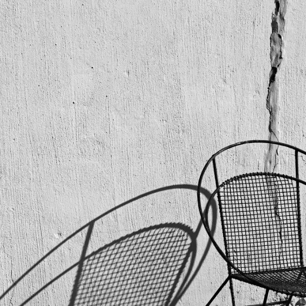 Chairs and shadows #5 by Theo Bunge