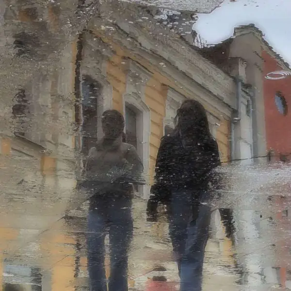 Urban portraits of rain by Oleh Nedashkivskyi
