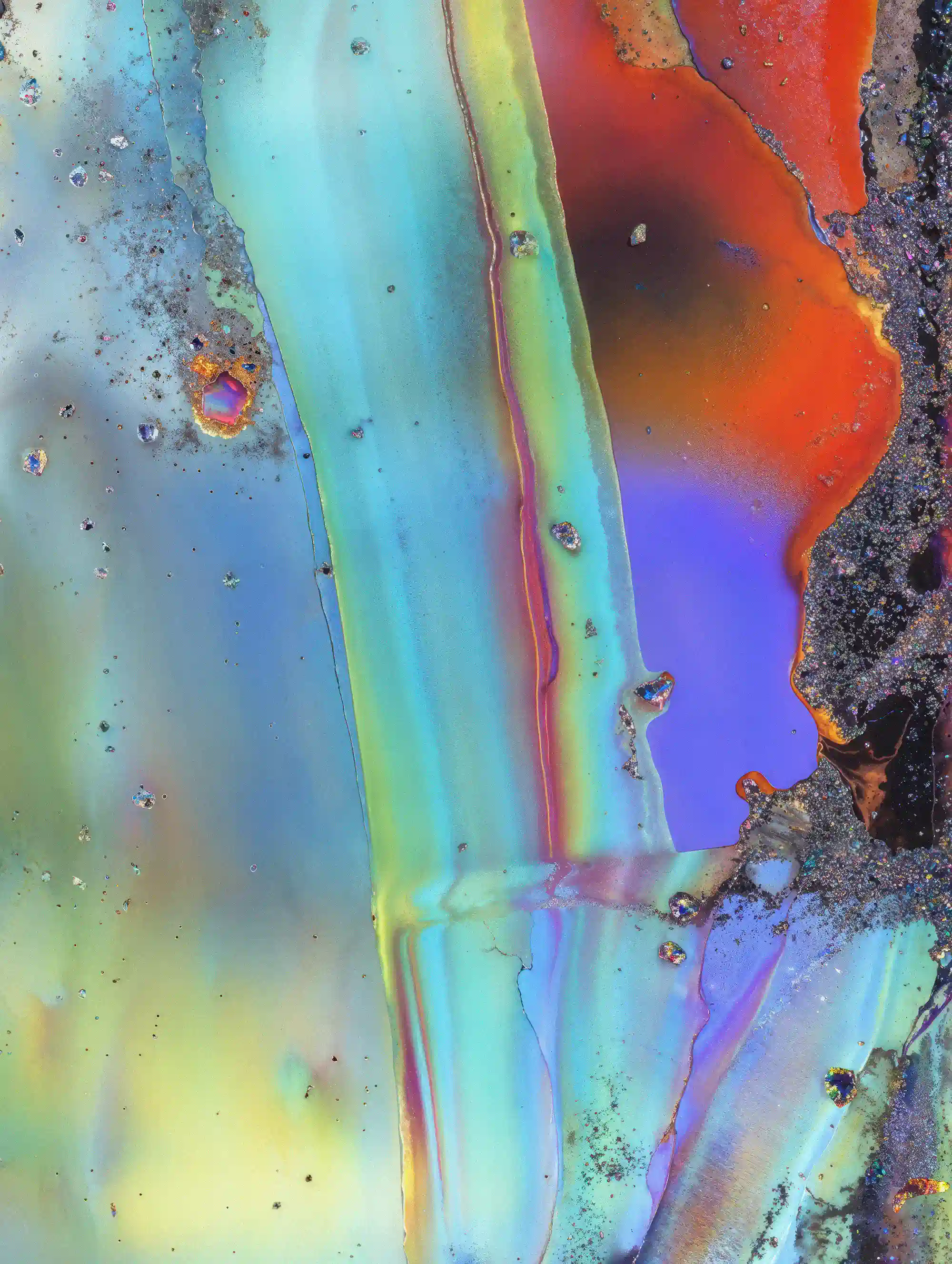 Abstack Sheef ABSTRACT SCANOGRAPHY #4 by Richard Gibson, art work | Art Limited